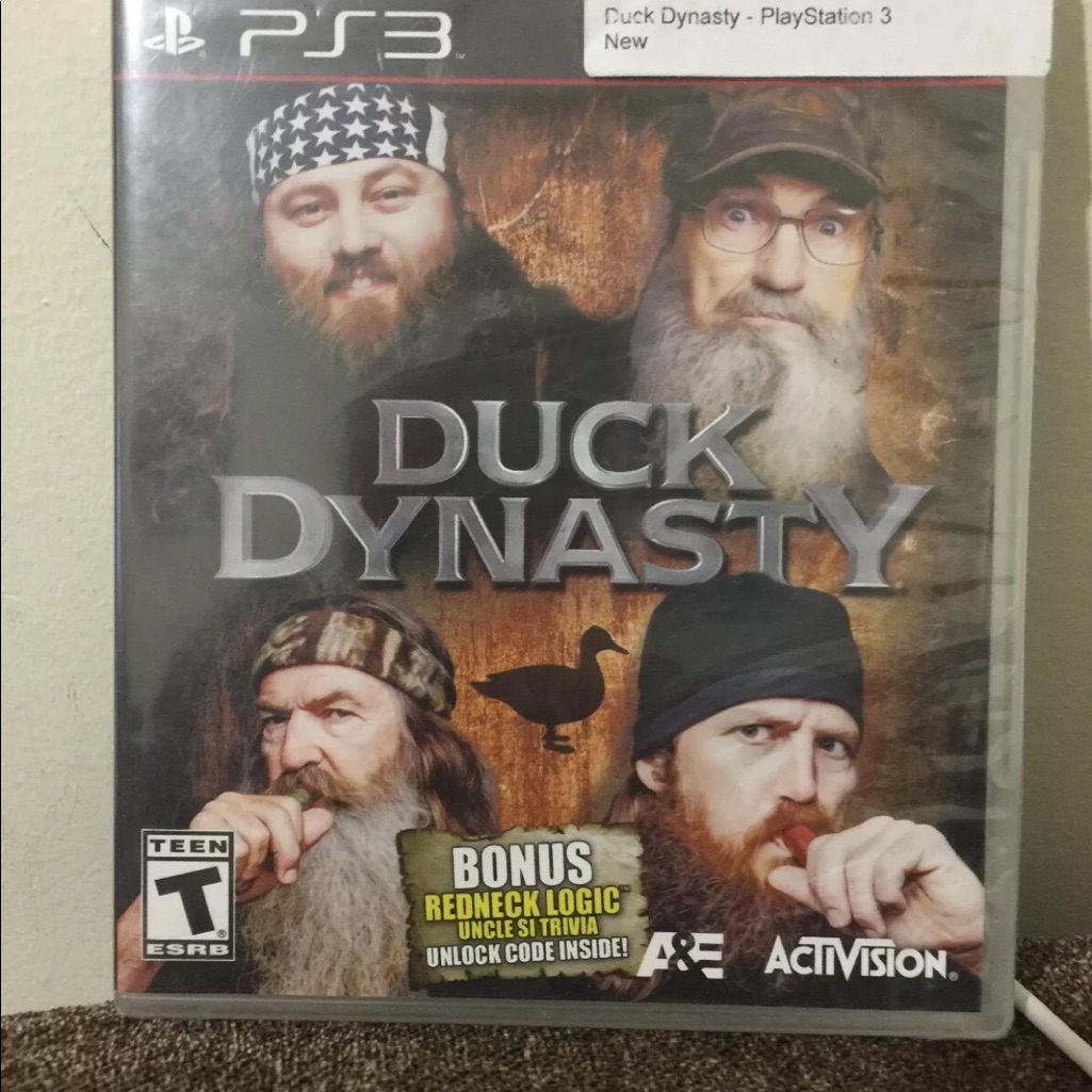 Game Duck Dynasty Sony Playstation 3 2014